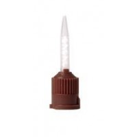 3D Dental Brown Mixing Tips T-Style for Temp Cement 25/Pk